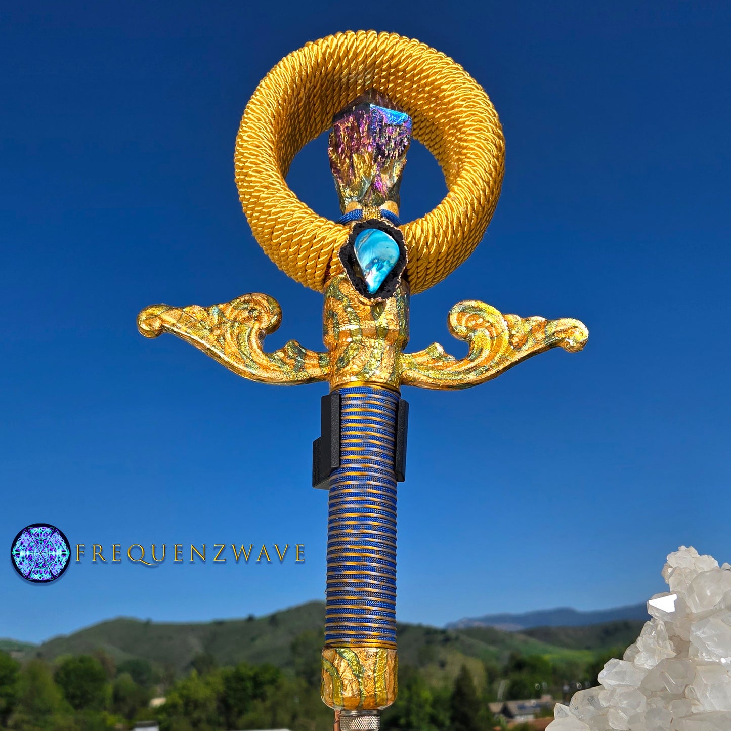 FrequenzWand Vortex Titanium Ankh Ultimate Package