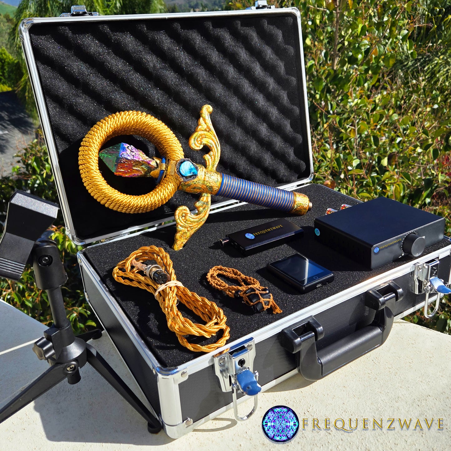 FrequenzWand Vortex Titanium Ankh Ultimate Package