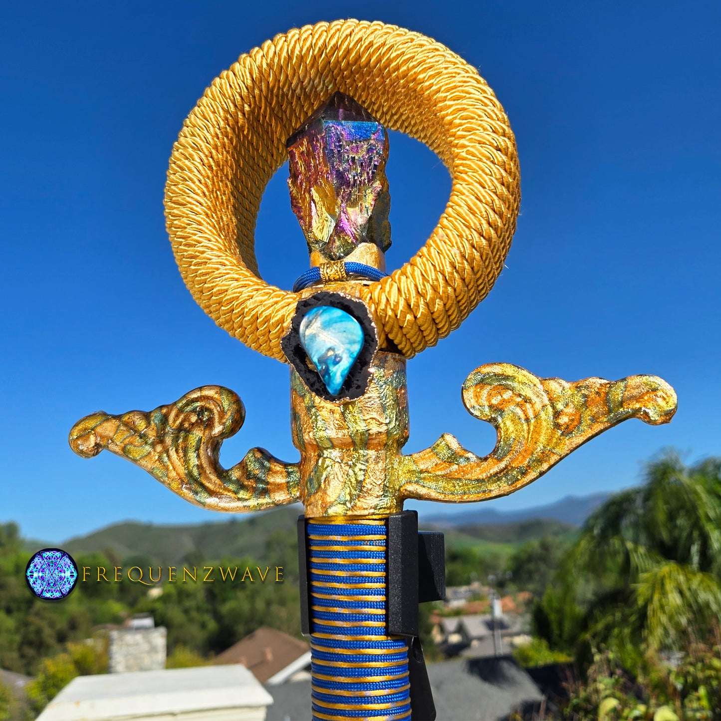FrequenzWand Vortex Titanium Ankh Ultimate Package